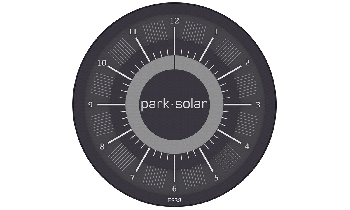  Elektronisk P-skive Park Solar FS38 - 5100