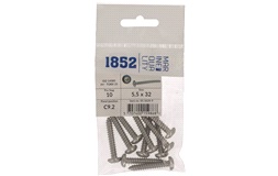 Skrue Panhoved 5,5x32 a4 torx 10 stk