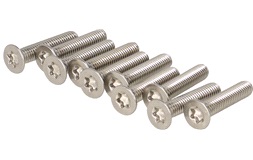 Maskinskrue nedsenket Torx 6x30 A4 10stk