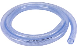 Klar pvc kryssvevd slange  38mm, 3m