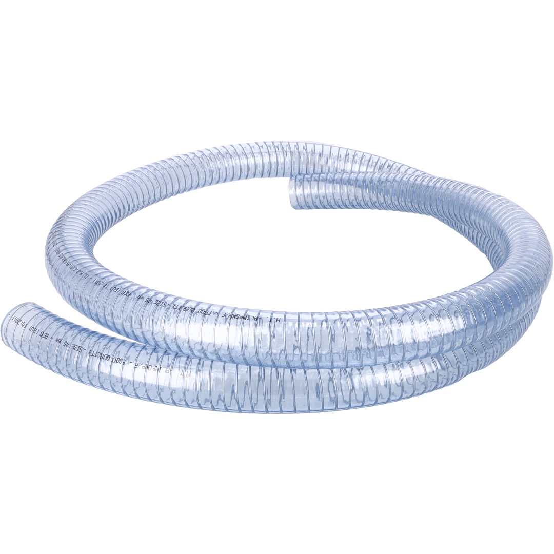 Camp+Nature Klar pvc m/stålspiral 45mm, 3m rulle