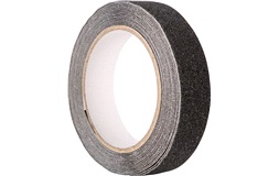 Sklisikker tape, sort, 25mm x 5m