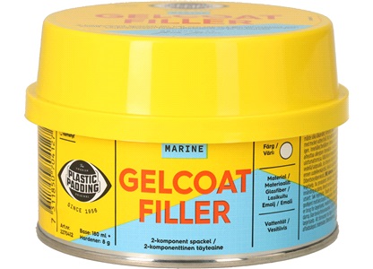 Gelcoat Filler, Plastic Padding, 180 ml