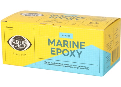 Marine Epoxy, Plastic Padding, 270 g