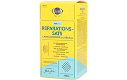 Bådplast reparationssæt, 250ml.Plastic P