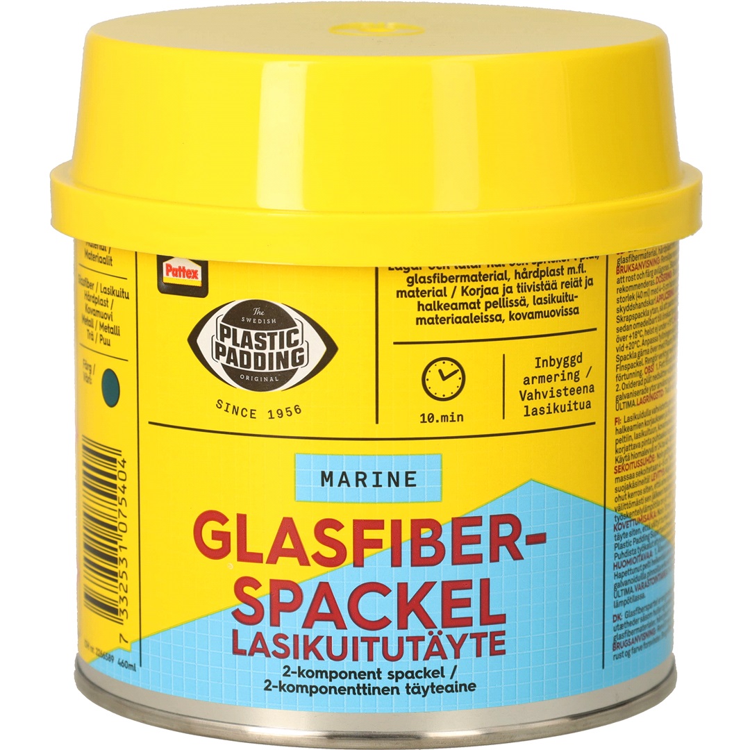 Plastic Padding Plastic Padding Glasfiberspackel 460 ml