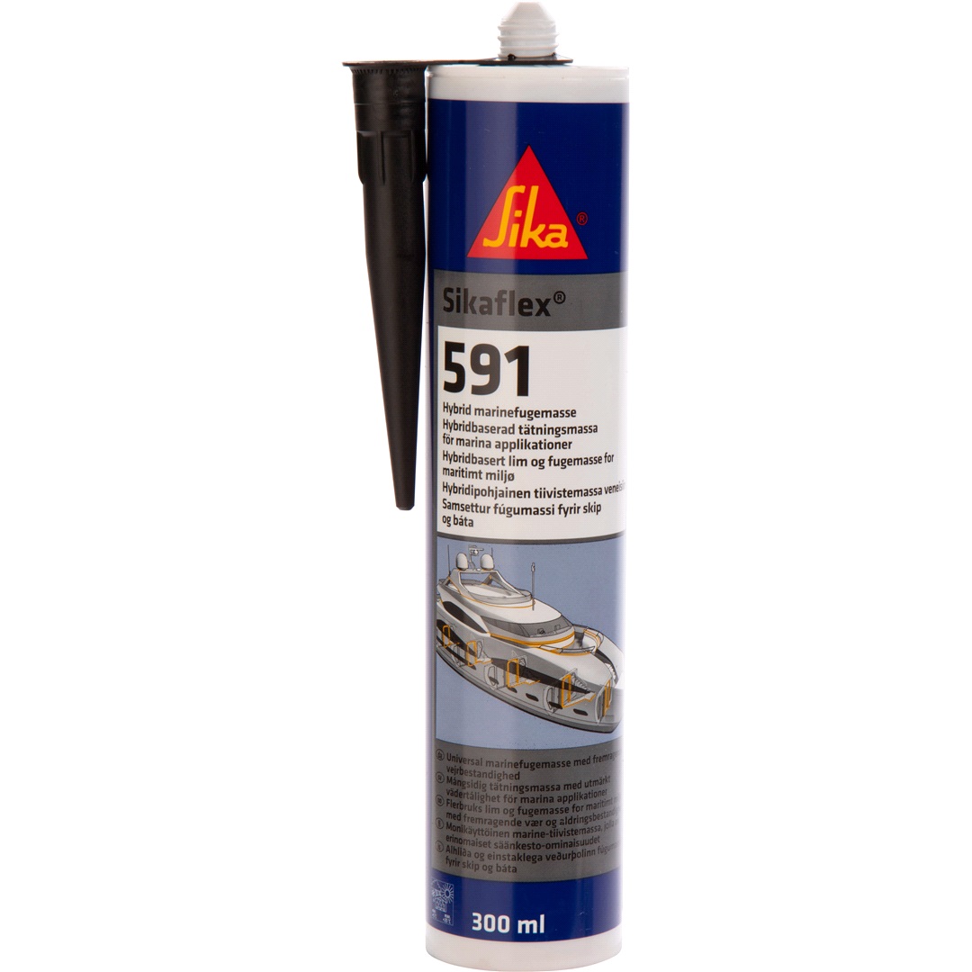 Sika Sikaflex 591, Svart, Marin Fogmassa