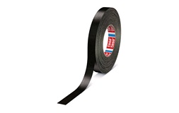 TESA Premium Lerretstape, sort, 19mmx25m
