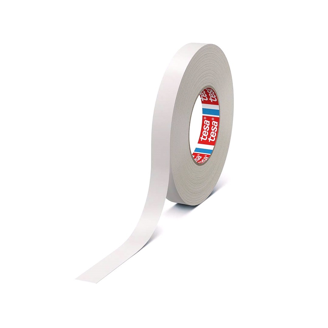 Tesa Tesa Premium Lerretstape, Hvit, 19mmx25m