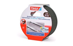 TESA, Sklisikker tape, sort,50mm x 5mtr