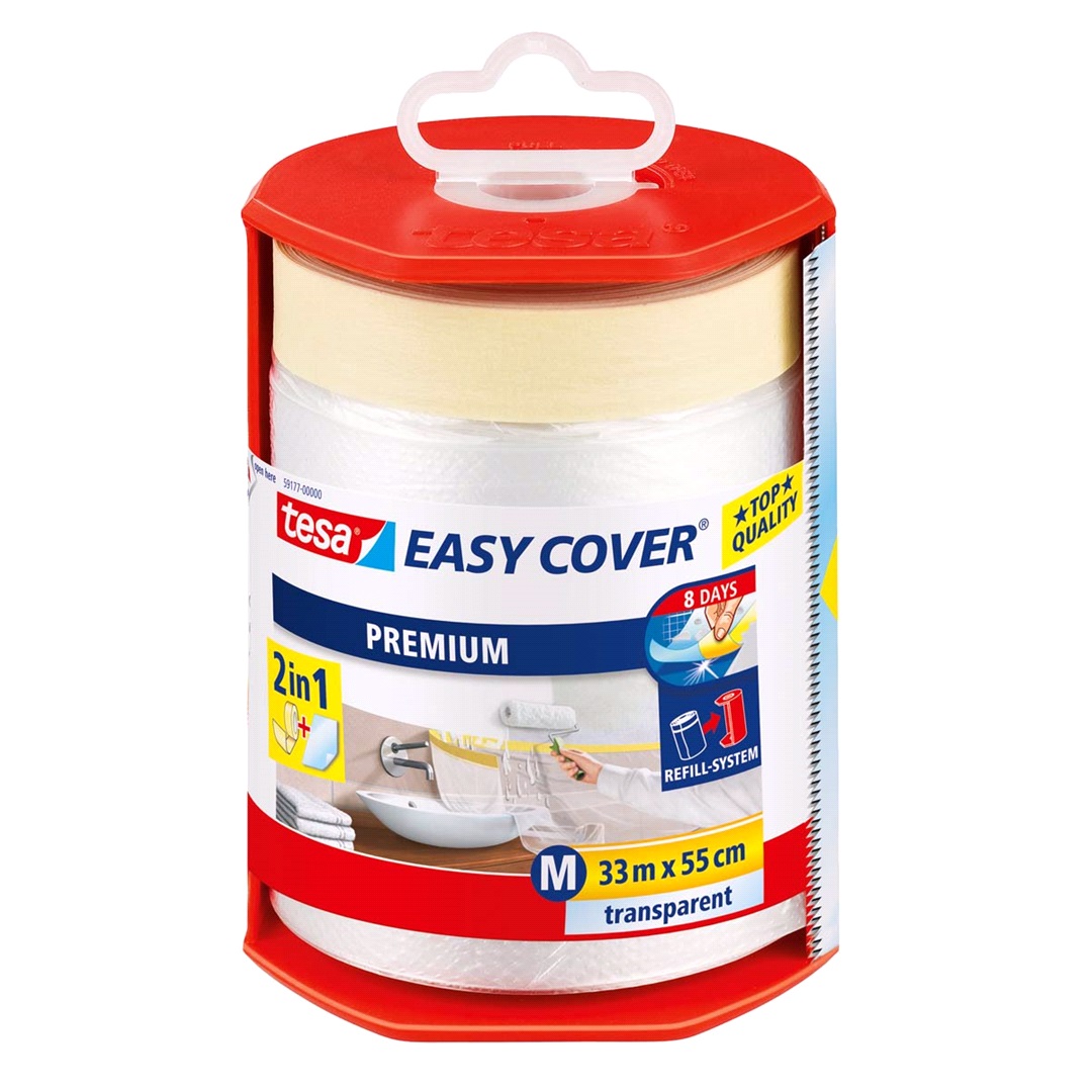 Tesa TESA Plastskyddsfolie Easy Cover,