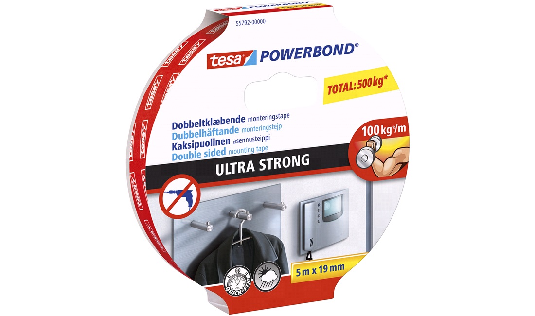  TESA Monteringstape Ultra Strong 100kg/m