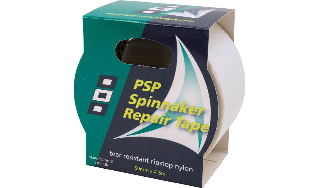 PSP Spinnaker Repair Tape,Hvit 50mm*4,5m