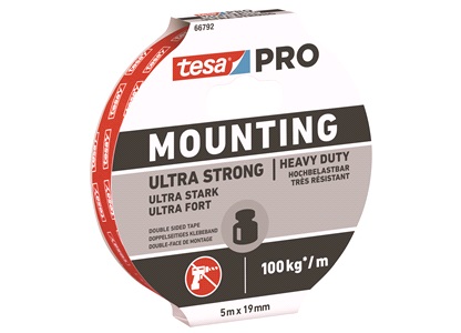 Monteringstape Ultra 5m x 19mm - TESA