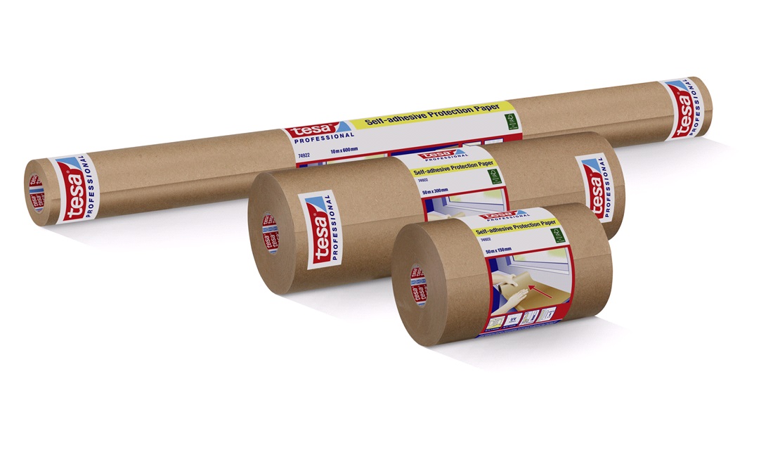  Selvklæbende papirrulle 50mx150mm, Tesa