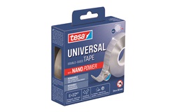 Dobbeltklæbende Nano tape 3mx30mm, Tesa