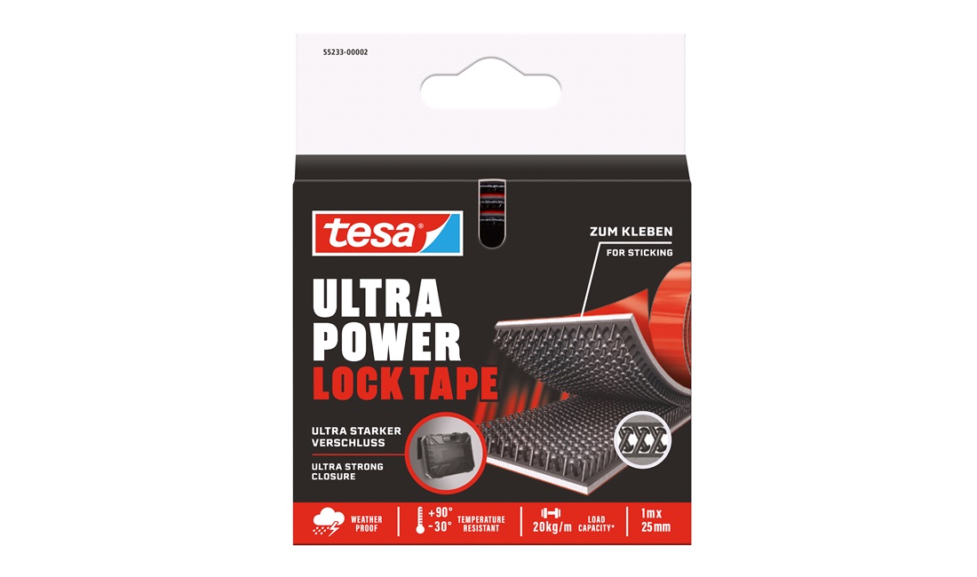  Ultra Power Lock tape 1m x 25 mm, Tesa