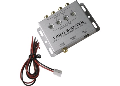 Multi video booster 1 in/4 out 12V