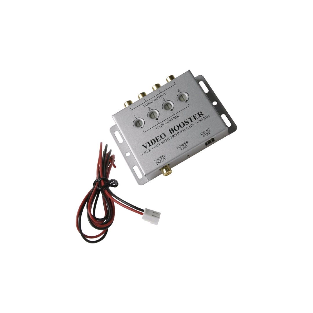 Multi video booster 1 in/4 out 12V