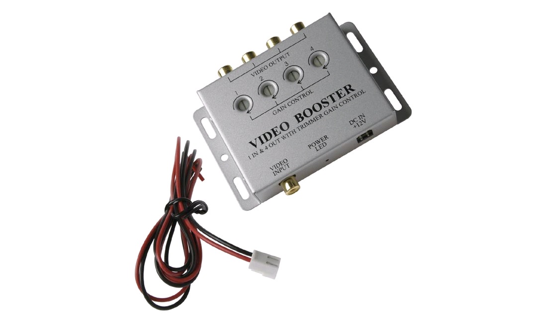  Multi video booster 1 in/4 out 12V