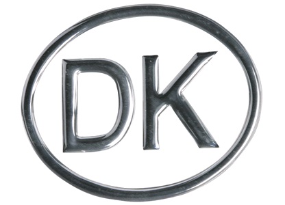DK skilt 3D