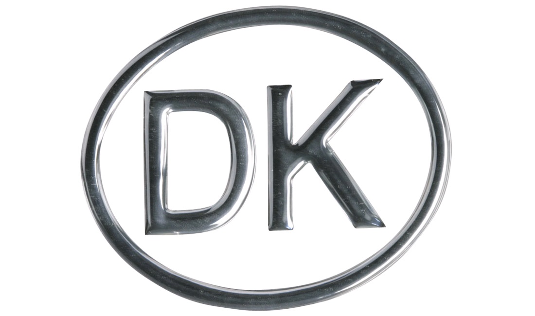  DK skilt 3D