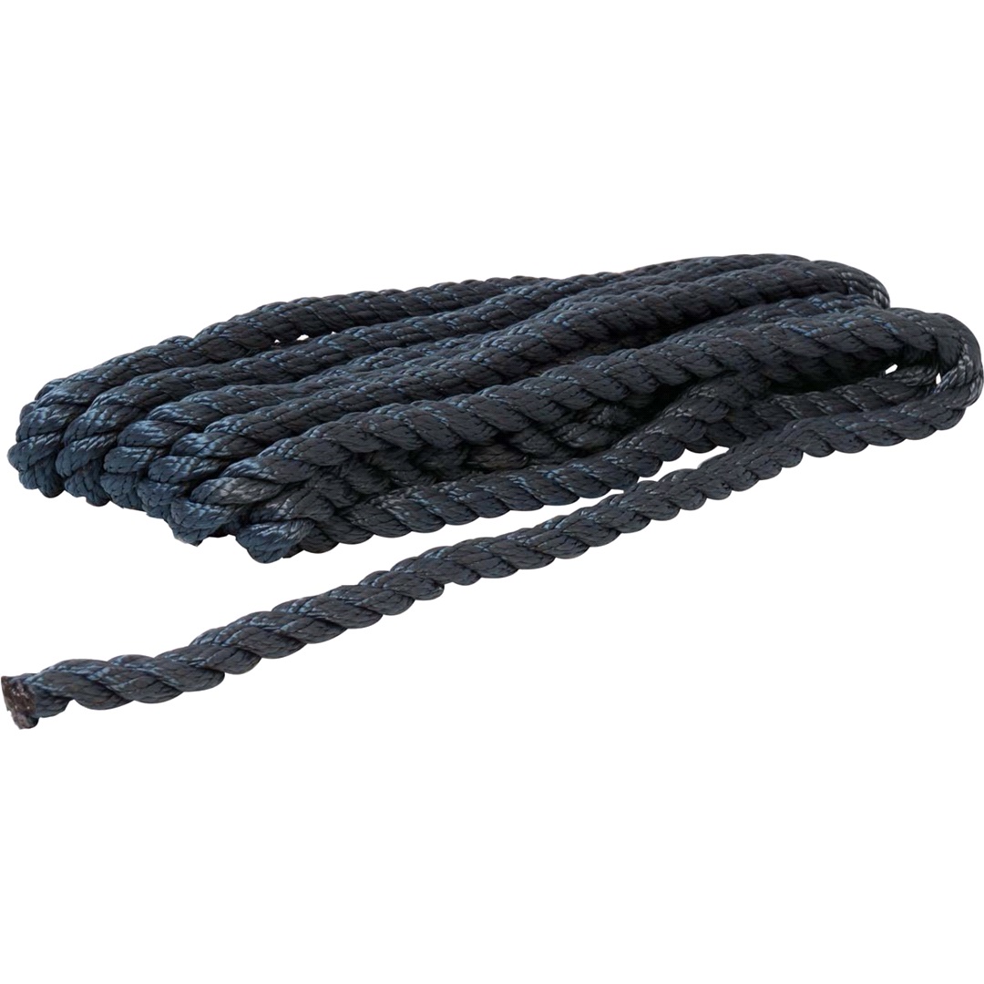Camp+Nature Förtöjningslina 3-slagen navy ø10mm, 6m