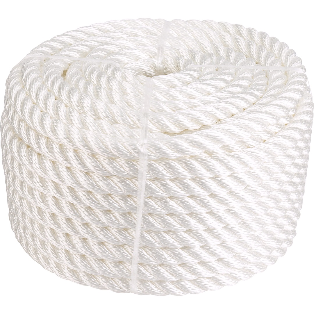 1852 3-Slagen lina PP vit Ø14 mm 30 meter