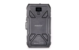 Powerbank 10.000 mAh med solcellelader