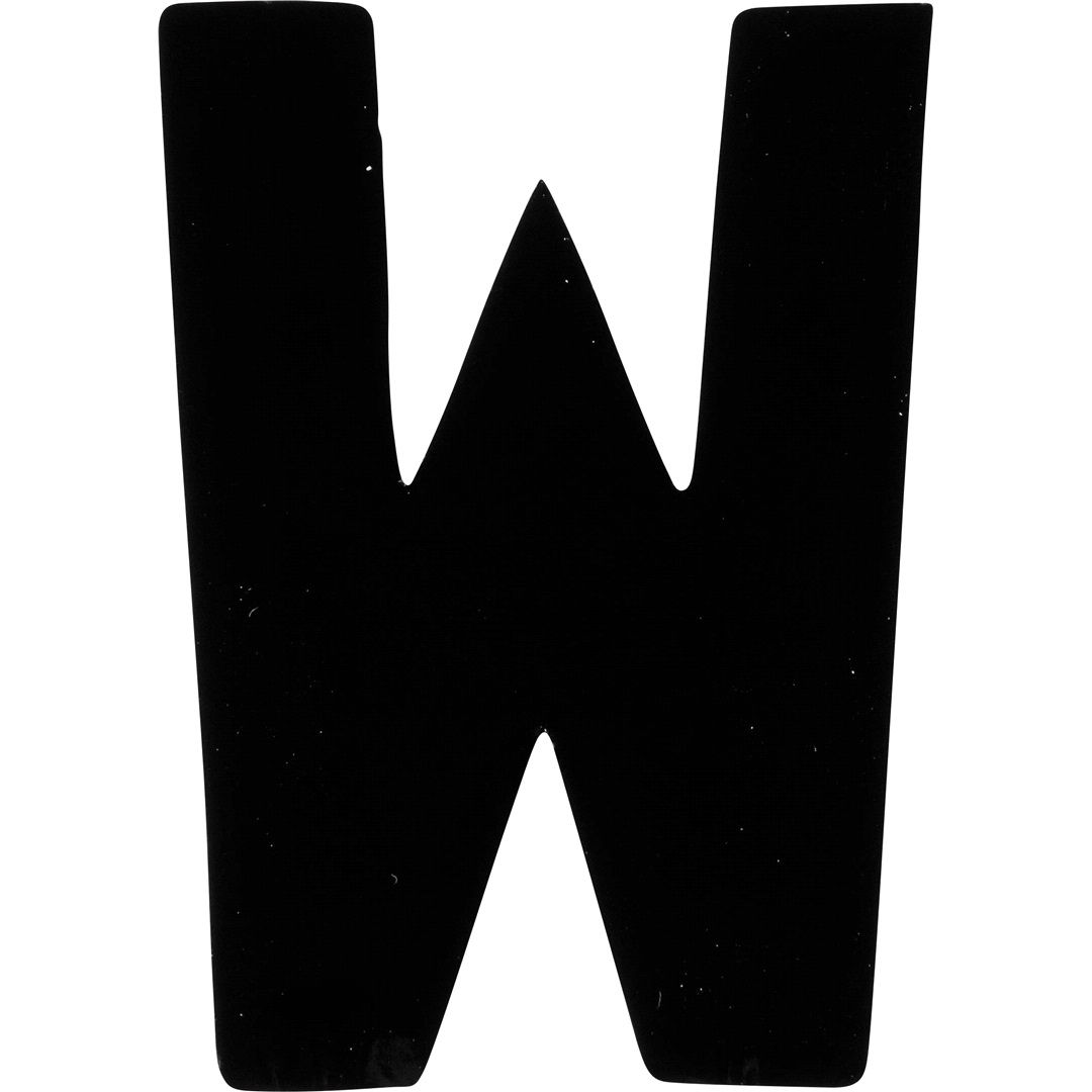 RAZE Klistermärke 'W' 3"