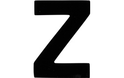 Klistermärke 'Z' 3"