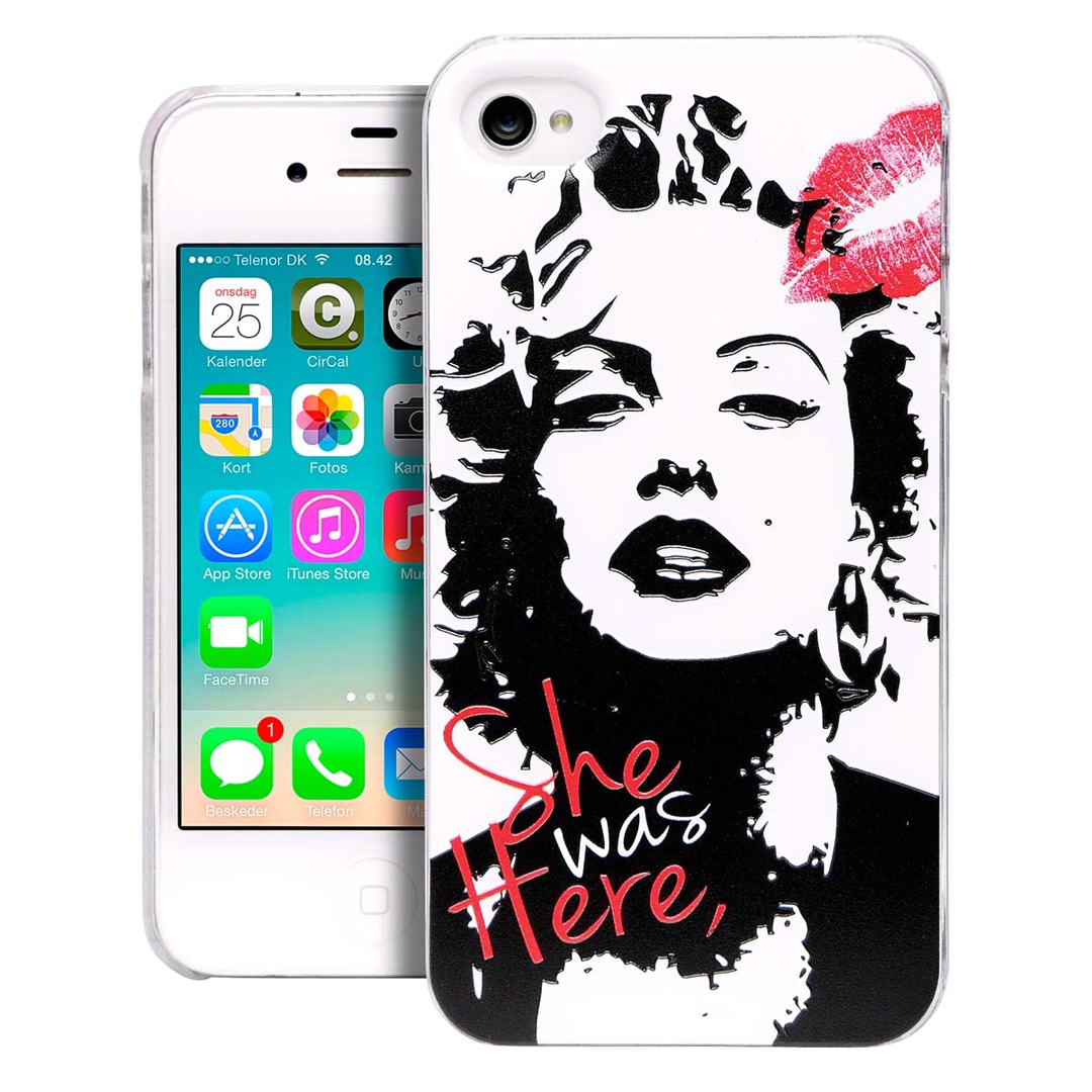 Mobiline TPU cover Marilyn iPhone 4/4S