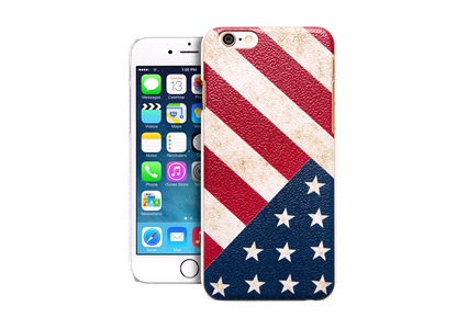 TPU Cover US Flag iPhone 6/6S