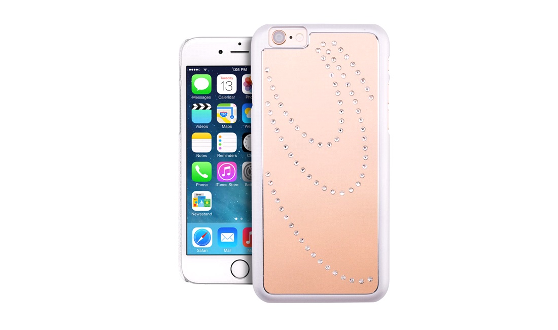  Cover Golden with rhinestone iPhone 6/6S
