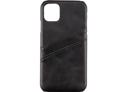 Cover leather black kredittkort iP 11