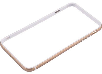iphone Bumper til 7+/8+ white/gold