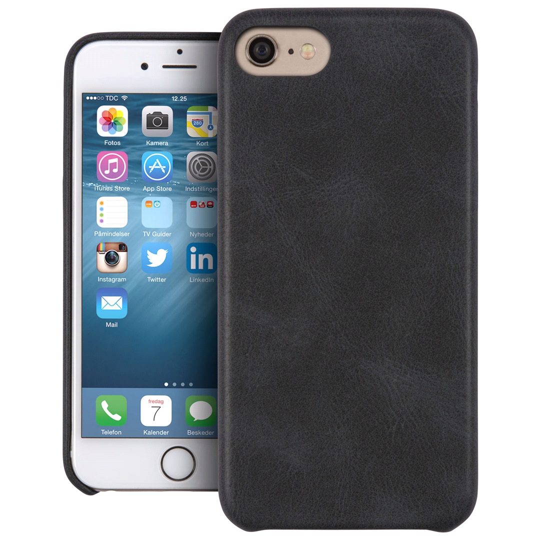 Mobiline Cover svart iPhone 7/8/SE2