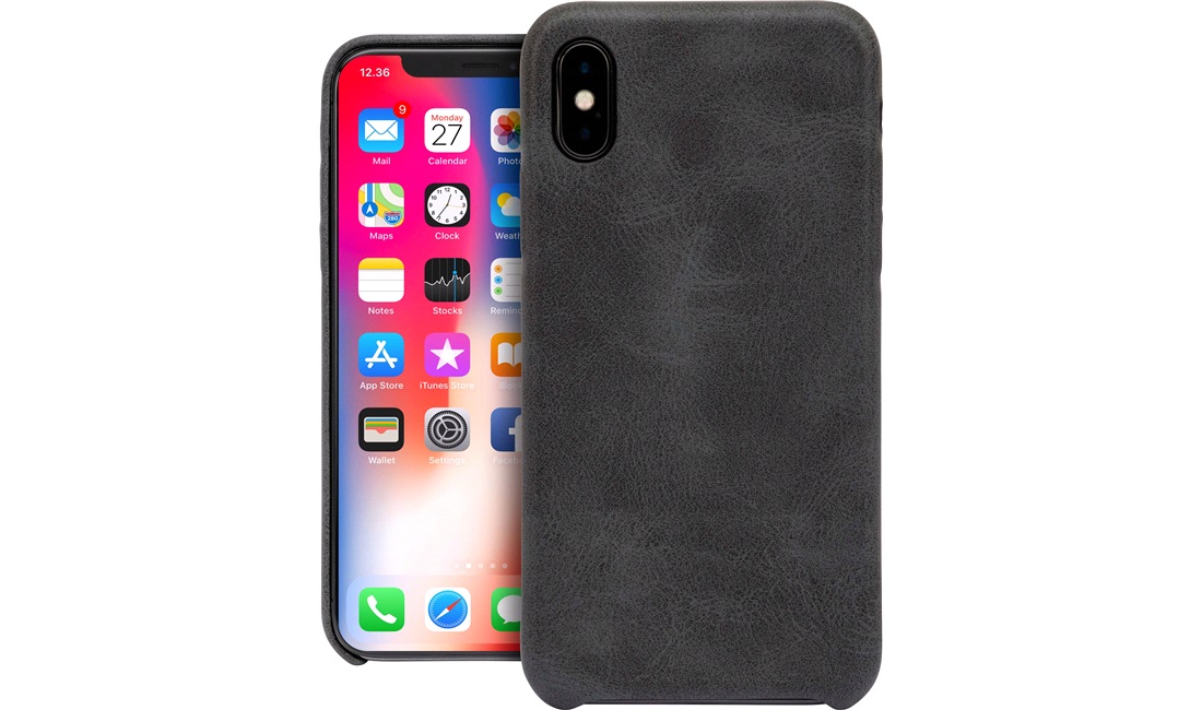  Mobilcover sort iPhone X / XS 