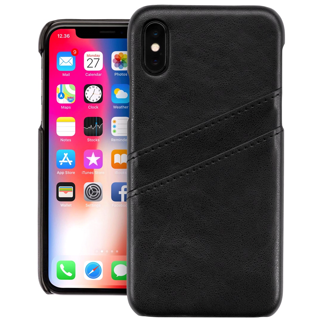 Mobiline Mobilcover m. korthållare iphone X / Xs