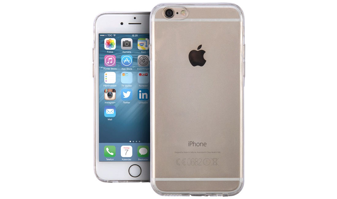  Cover clear thin iPhone 6/6s fodral 