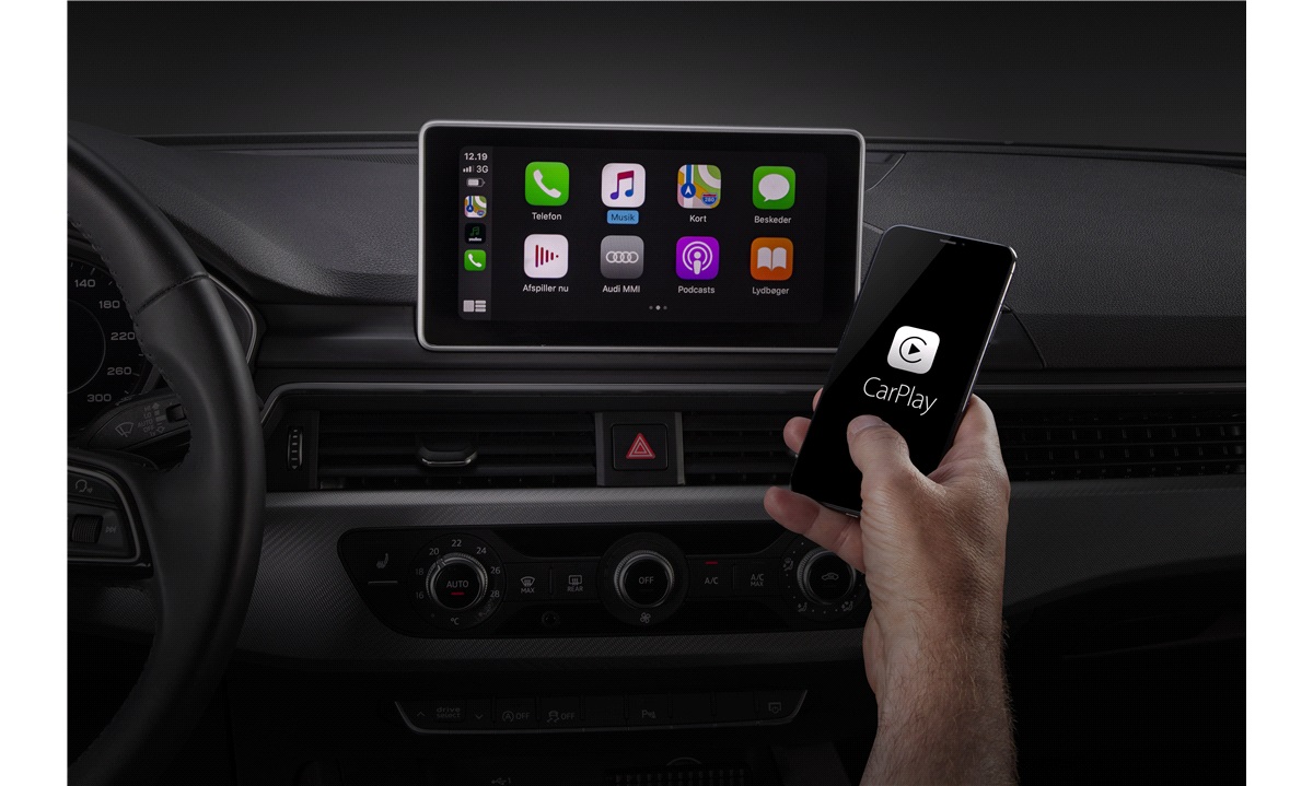 Apple Carplay trådløs adapter Autoradio thansen.dk