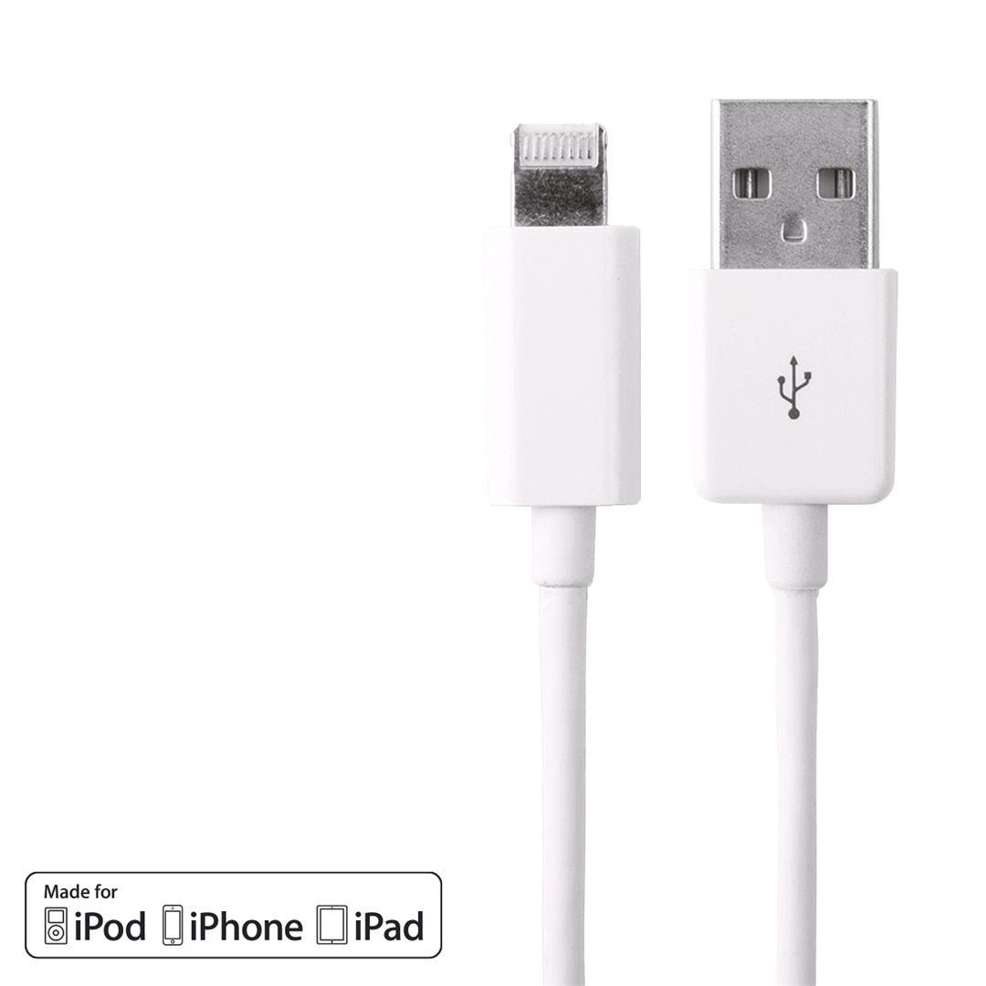 Mobiline USB-kabel 0,2 m iPhone Lightning