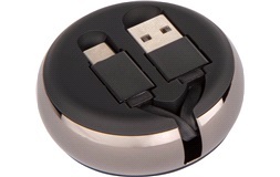 USB-kabel USB-A til Type-C udtrækkelig