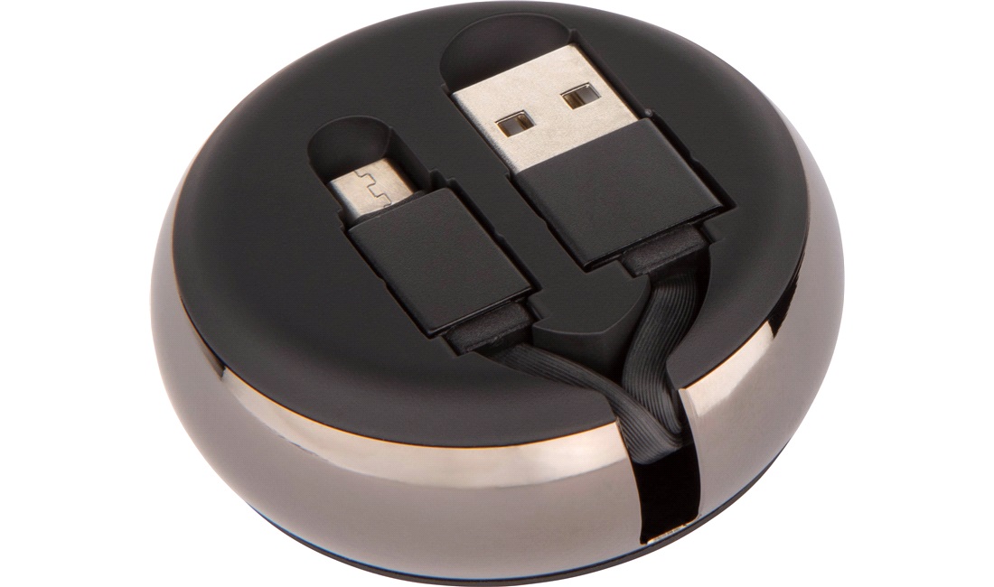  USB-kabel USB-A t. Micro-USB udtrækkelig