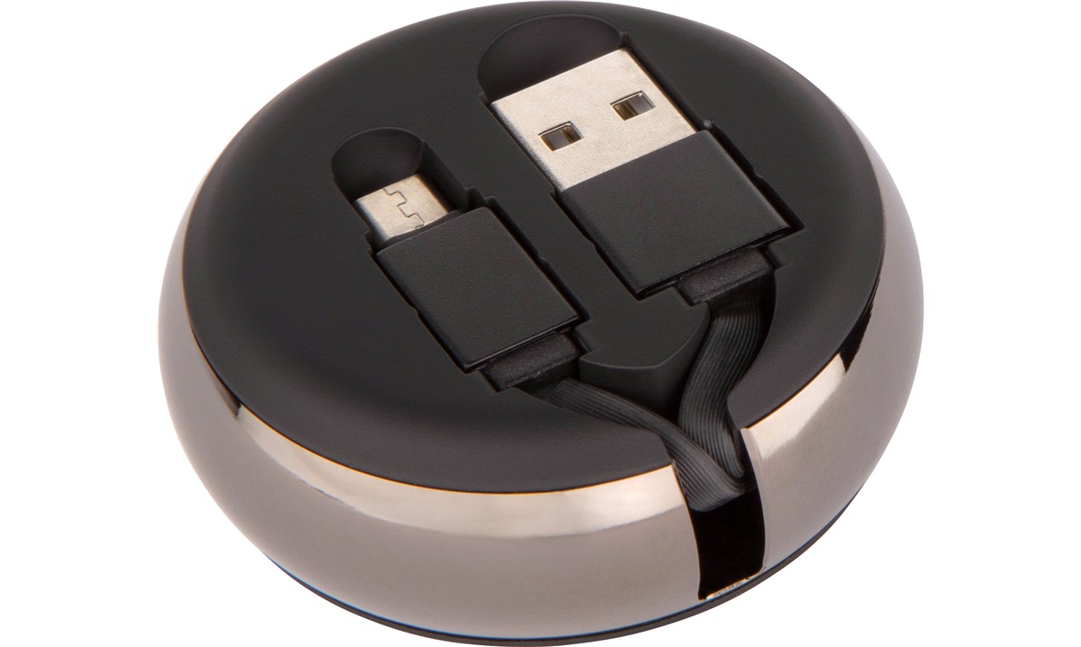  USB - Micro-USB kabel - udtrækkelig