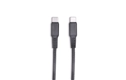 USB-C til USB-C stofkabel 100W, 2.0, 1 m