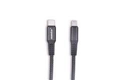 USB-C til Lightning Stofkabel, 1 m