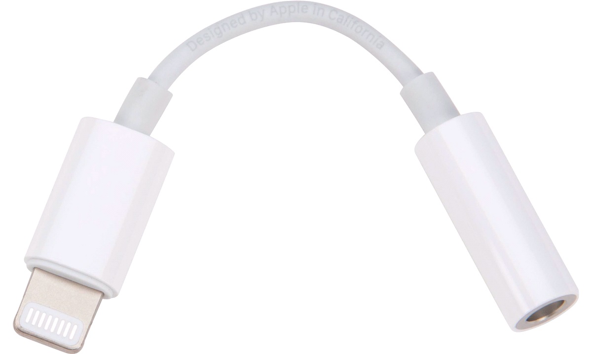 Lightning to headphone jack adapter IP Diverse thansen.no