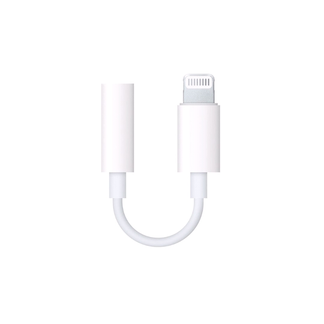 Mobiline Lightning till mini jack adapter 0,1 m