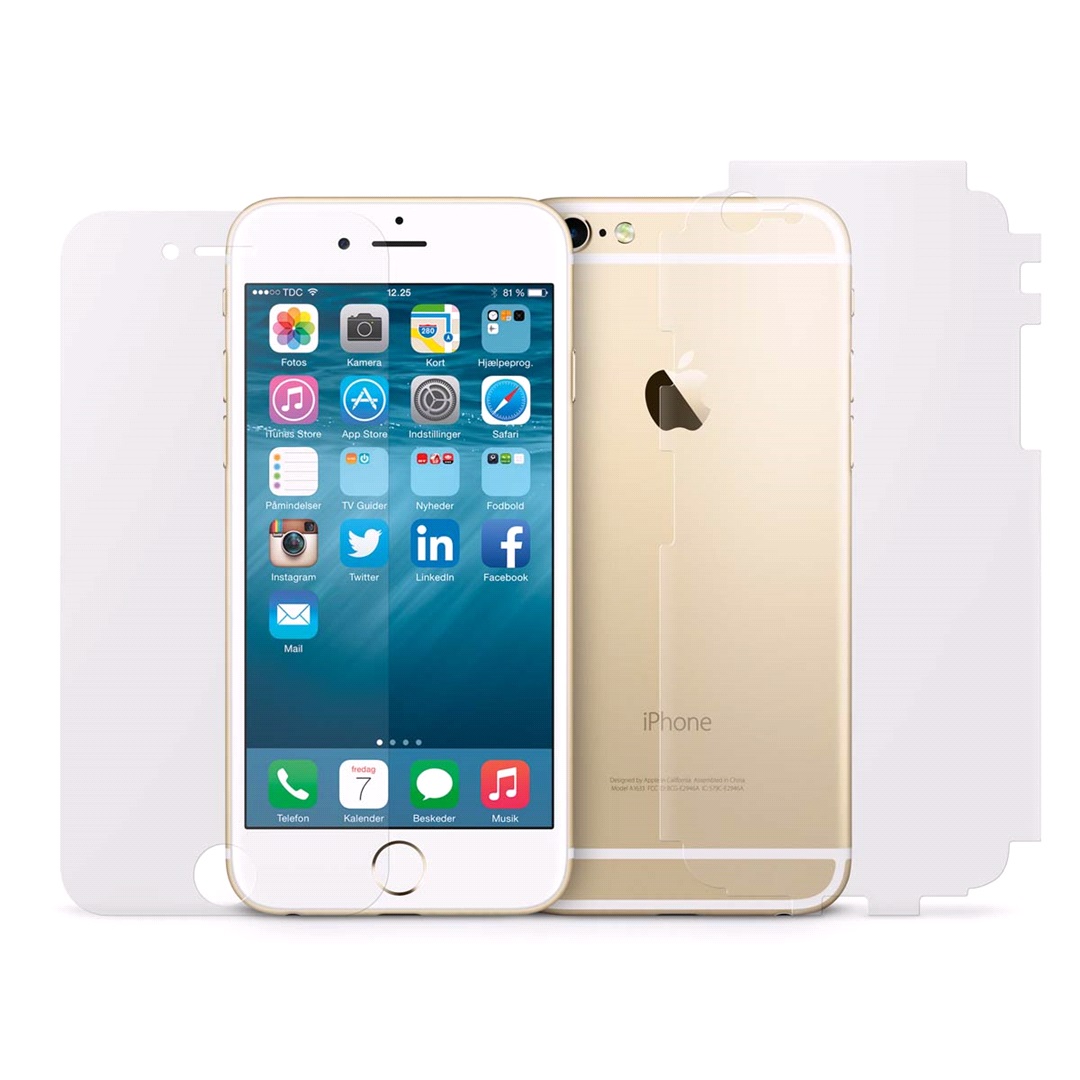 Mobiline Full body clear 0,2mm cover iP 6 Plus